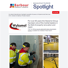 Our latest Manufacturer Spotlight newsletter focuses on Wykamol and their new CPD, hosted on Barbour Product Search